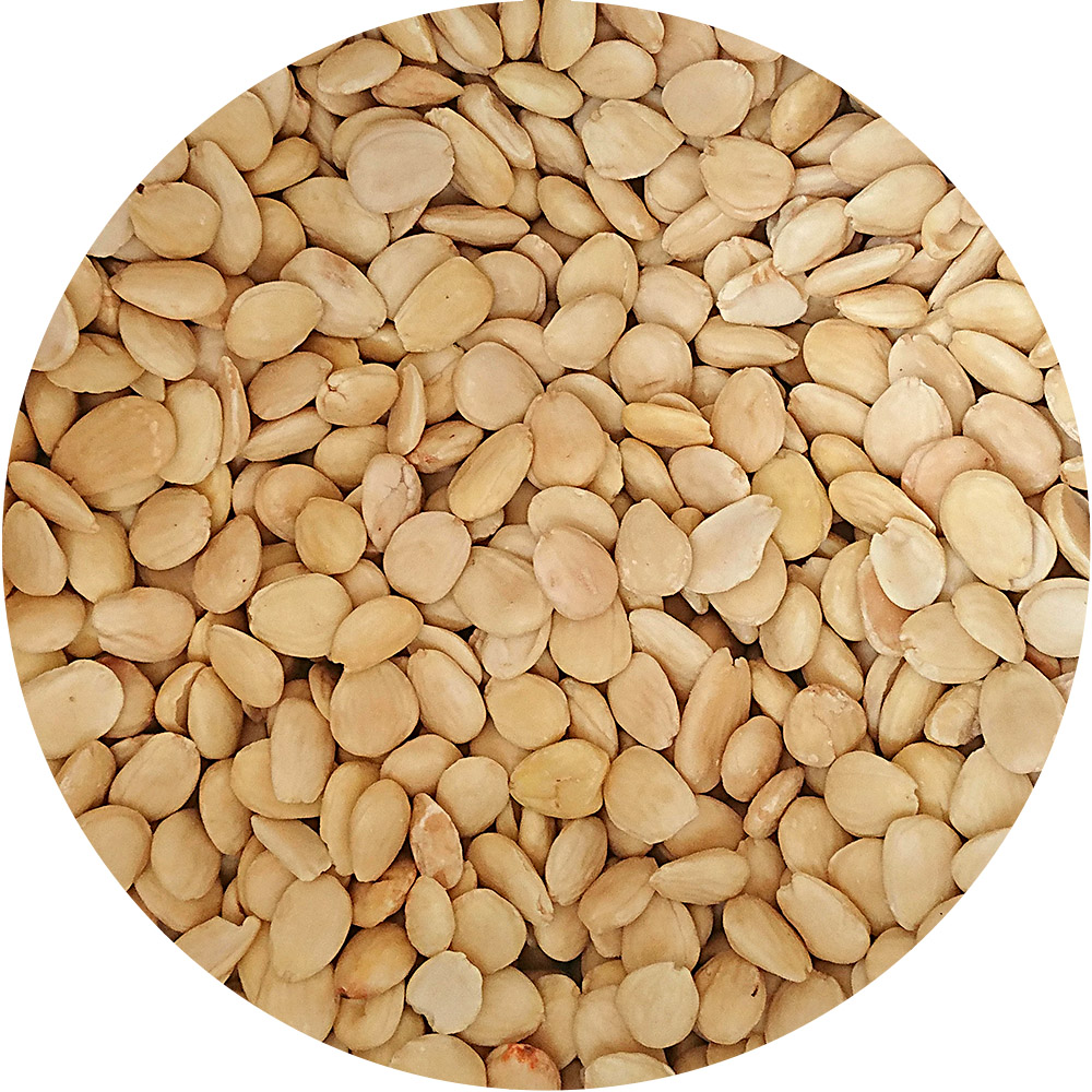 Mandeln NATUR 500g (Beutel) Blanchiert / ohne Haut